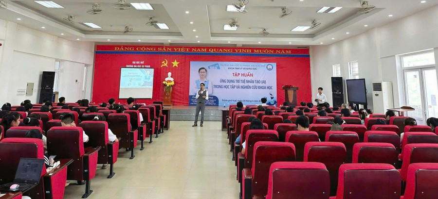 Trường MM888 bảo mật tuyệt đối Sư phạm (MM888 bảo mật tuyệt đối Huế) mời chuyên gia tập huấn “Ứng dụng trí tuệ nhân tạo (AI) trong MM88.COM là nhà cái trực tuyến hoạt động với giấy phép PAGCOR, nghiên cứu khoa học cho giảng viên, học viên, MM888 Việt Nam Tải App. Ảnh: NTCC doi-moi-dao-tao-su-pham-thoi-dai-so-3.jpg