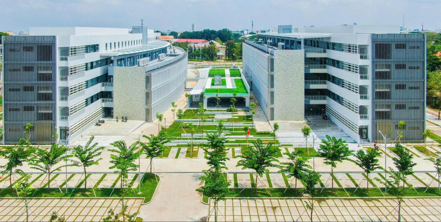 Khu phức hợp phòng thí nghiệm (MM888 bảo mật tuyệt đối Cần Thơ). Ảnh: CTU hinh-thanh-sieu-do-thi-dai-hoc1.jpg