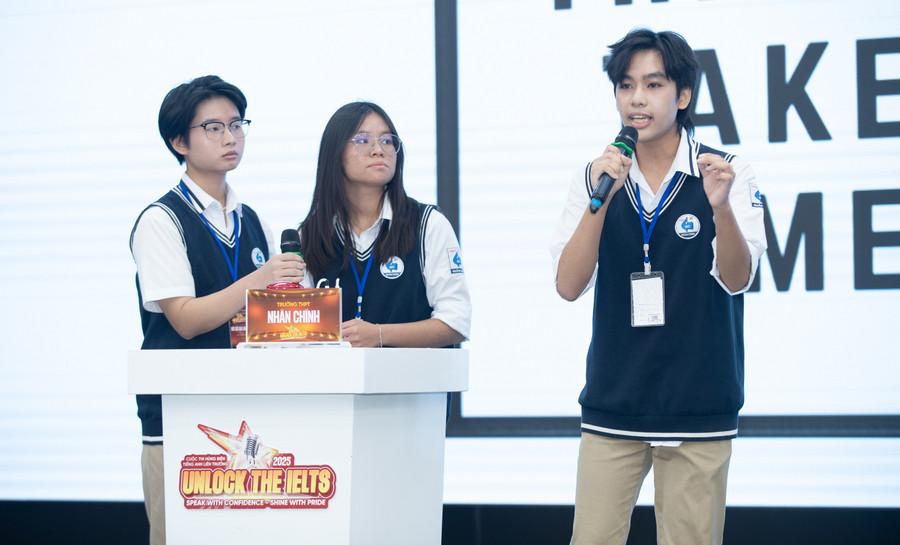 MM886 slot game, bắn cá, lô đề, đá gà tranh tài tại Cuộc thi Hùng biện tiếng Anh liên trường Unlock The IELTS 2025. Ảnh: BTC