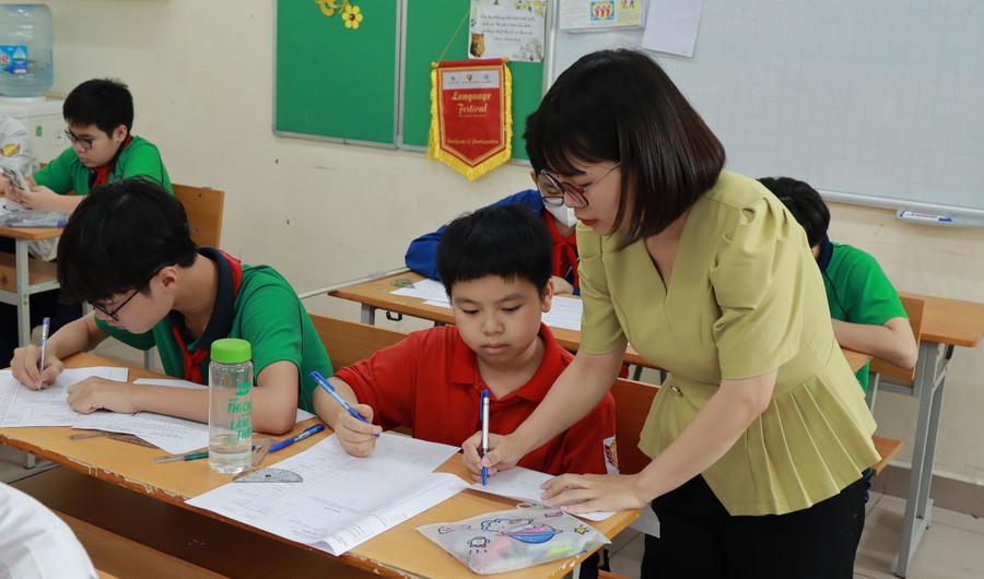 Giờ học tại Trường THPT Trần Đại Nghĩa (Cần Thơ). Ảnh: NTCC nhung-ton-tai-va-giai-phap-khac-phuc-5.jpg