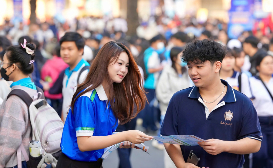 MM886 slot game, bắn cá, lô đề, đá gà tham dự chương trình Tư vấn mùa thi 2026 tại Trường ĐH Đồng Nai, ngày 24/1. Ảnh minh họa: INT