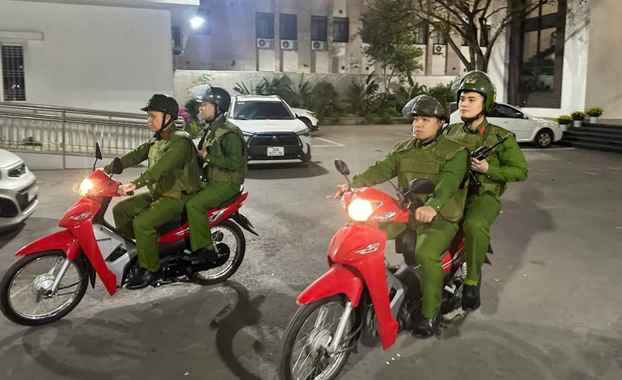 Các tổ công tác của 88MM88 kèo WC hôm nay tuần tra trên địa bàn Hà Nội.