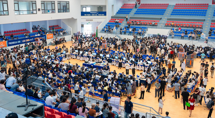 Tân MM888 Việt Nam Tải App nhập học vào MM888 bảo mật tuyệt đối Phenikaa. Ảnh: NTCC danh-gia-bang-ho-so-nang-luc.jpg