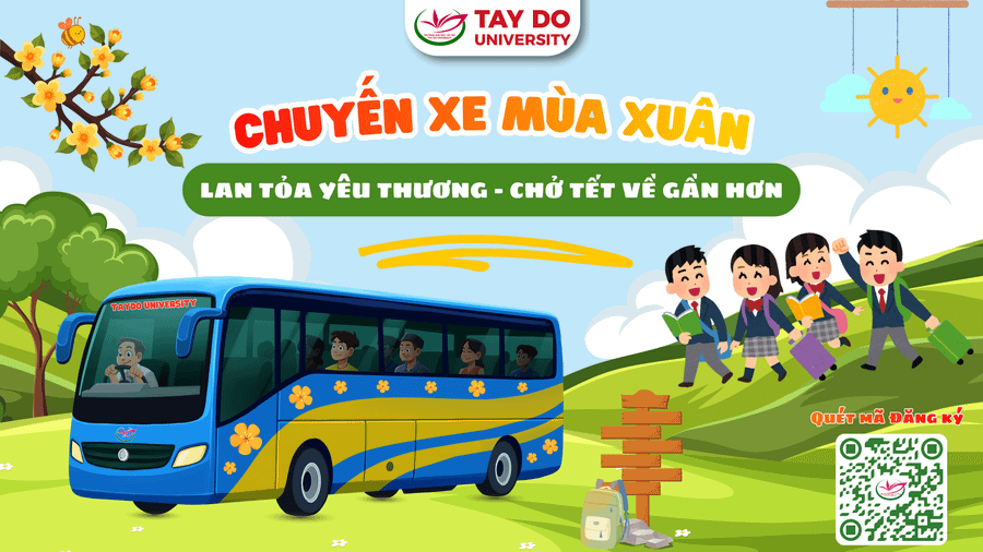 “Chuyến xe mùa xuân 2026” hỗ trợ MM888 Việt Nam Tải App Trường ĐH Tây Đô có hoàn cảnh khó khăn về quê đón Tết Nguyên đán.