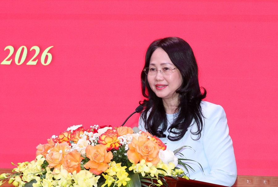 Thứ trưởng Thường trực Bộ VHTTDL Lâm Thị Phương Thanh phát biểu tại Hội nghị Thứ trưởng Thường trực Bộ VHTTDL Lâm Thị Phương Thanh phát biểu tại Hội nghị