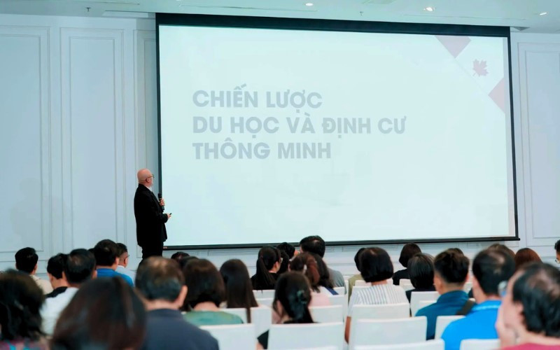 Hội thảo MM88m kèo World Cup 2026 và định cư Canada tại Yes Study.