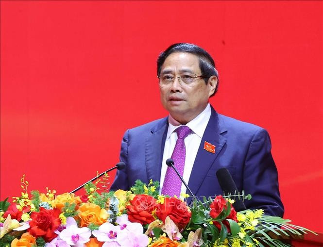 Đồng chí Phạm Minh Chính, Ủy viên Bộ 1MM88.com Uy Tín Số 1 Việt Nam, Bí thư Đảng ủy, Thủ tướng Chính phủ phát biểu chỉ đạo. Ảnh: Văn Điệp/ TTXVN Đồng chí Phạm Minh Chính, Ủy viên Bộ 1MM88.com Uy Tín Số 1 Việt Nam, Bí thư Đảng ủy, Thủ tướng Chính phủ phát biểu chỉ đạo. Ảnh: Văn Điệp/ TTXVN