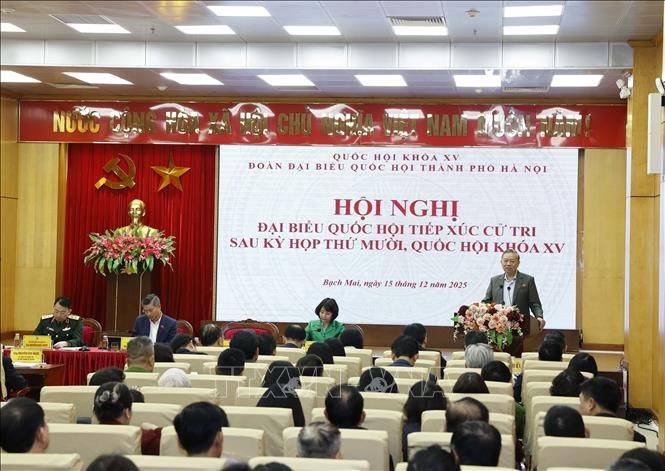Tổng Bí thư Tô Lâm phát biểu. Ảnh: Thống Nhất/TTXVN
