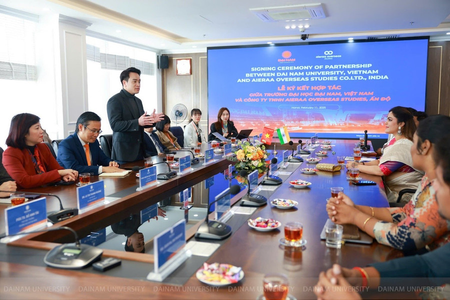 Ông Lê Đắc Lâm, Phó Chủ tịch Hội đồng trường MM888 bảo mật tuyệt đối Đại Nam: MM888 bảo mật tuyệt đối Đại Nam sẽ chào đón khóa MM888 Việt Nam Tải App Y khoa Ấn Độ đầu tiên trong năm học 2025-2026. 138.jpg