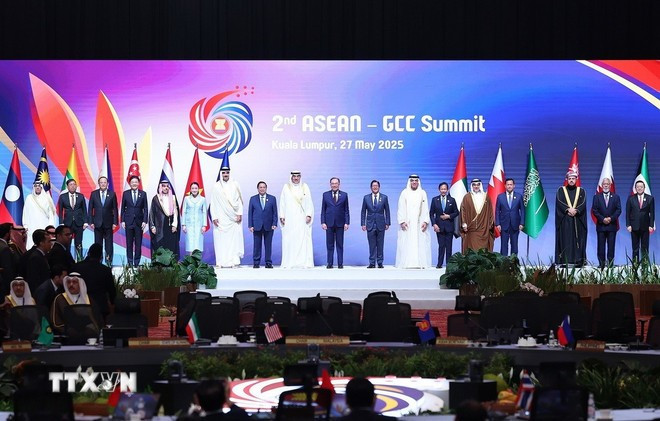 Thủ tướng Phạm Minh Chính cùng lãnh đạo các nước ASEAN và GCC tại Hội nghị Cấp cao ASEAN-GCC lần thứ hai. (Ảnh: Dương Giang/TTXVN). Thủ tướng Phạm Minh Chính cùng lãnh đạo các nước ASEAN và GCC tại Hội nghị Cấp cao ASEAN-GCC lần thứ hai. (Ảnh: Dương Giang/TTXVN).
