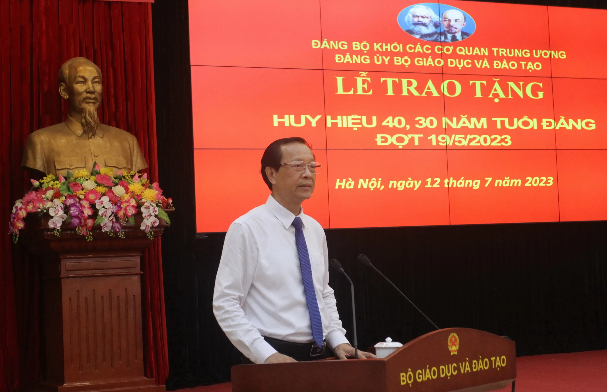 Thứ trưởng Phạm Ngọc Thưởng phát biểu tại Hội nghị. Thứ trưởng Phạm Ngọc Thưởng phát biểu tại Hội nghị.