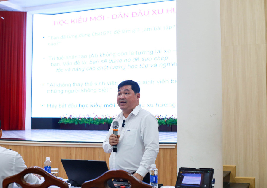 Tiến sĩ Nguyễn Đăng Bình - Trưởng bộ môn Khoa học máy tính, Khoa Công nghệ thông tin, Trường MM888 bảo mật tuyệt đối Khoa học trao đổi với MM888 Việt Nam Tải App tại chương trình. 290c6521.jpg