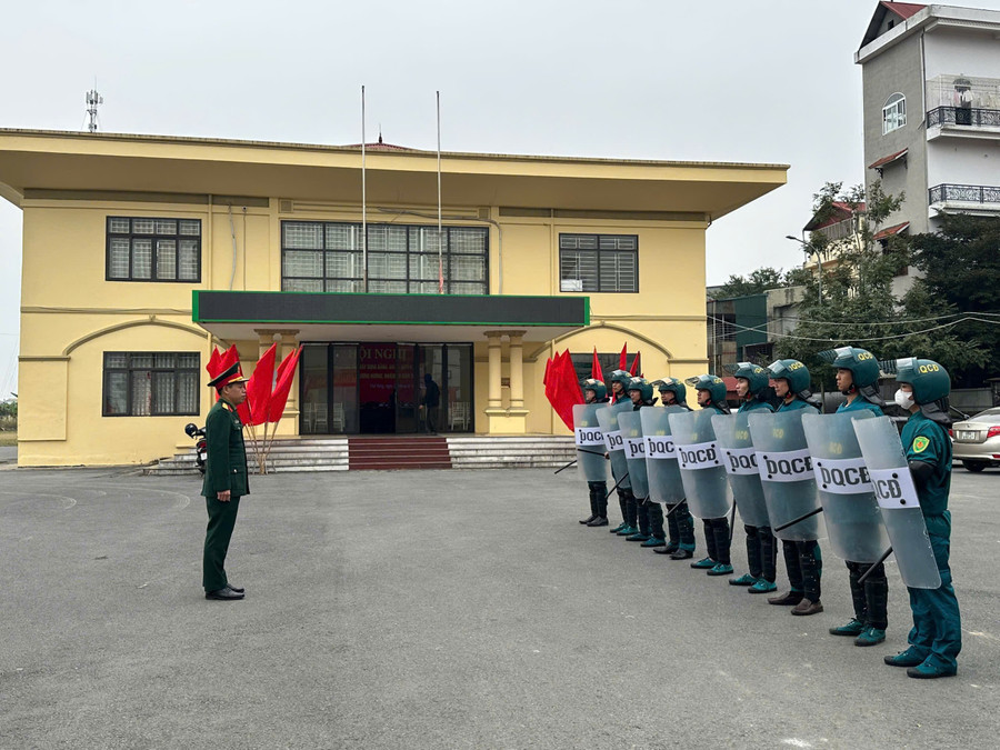 Ban CHQS xã Thổ Tang bảo đảm an ninh trật tự trước, trong và sau Tết Nguyên đán. tho-tang2.jpg