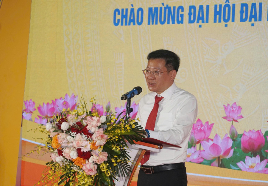 Ông Nguyễn Việt Dũng, Giám đốc Sở Văn hóa Thể thao và Du lịch Quảng Ninh phát biểu tại sự kiện. anh-1234.jpg