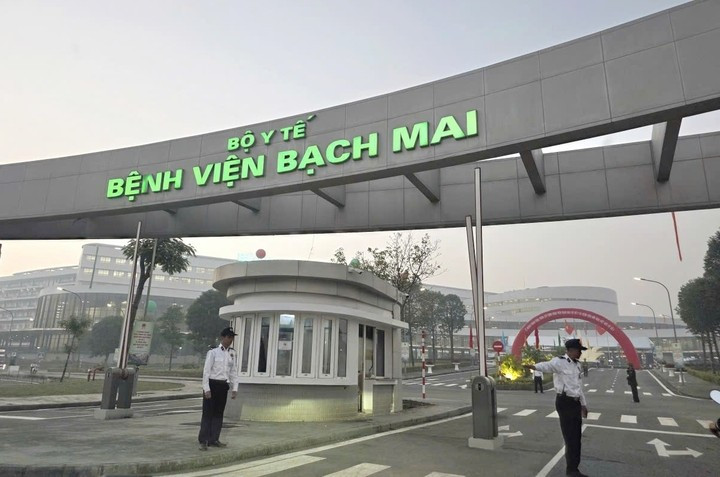 Bệnh viện Bạch Mai cơ sở 2.