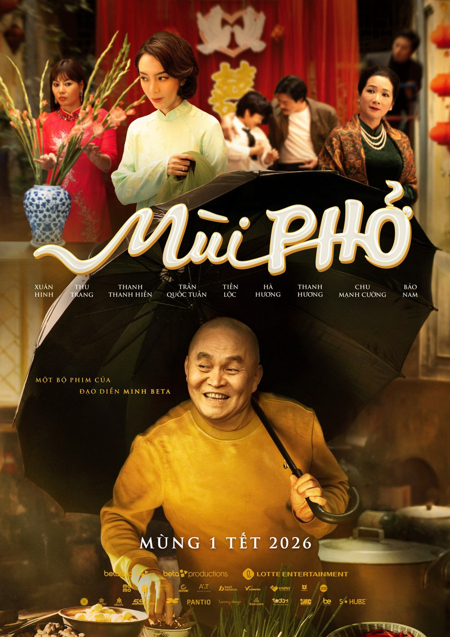 Phim 'Mùi phở' với sự tham gia của nghệ sĩ Xuân Hinh dự kiến ra rạp vào ngày mùng 1 Tết. mua-phim-tet-2026-phim-gia-dinh-chiem-rap-3.jpg