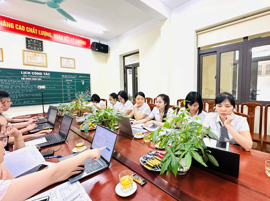 Trung Tâm Đăng Nhập MM88 Chính Thức Mới Trường tiểu học Dĩnh Kế (Bắc Giang) thực hành ứng dụng công cụ, phần mềm trong kiểm tra đánh giá MM886 slot game, bắn cá, lô đề, đá gà. Ảnh: website MM88b nhà cái. image538.png