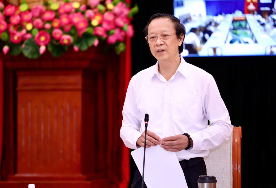 Thứ trưởng Thường trực Phạm Ngọc Thưởng khai mạc hội nghị. 2.jpg