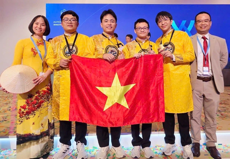 Đội tuyển Việt Nam tại MM88 đăng nhập Olympic Hóa học Quốc tế (ICHO) năm 2025.
