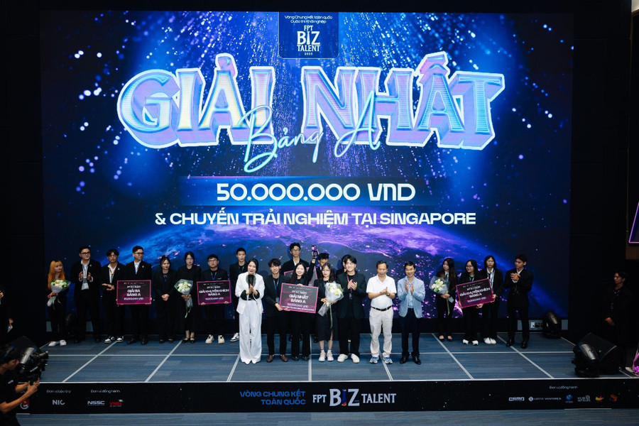 Đội AIthenos giành giải Nhất bảng A với phần thưởng là 50 triệu đồng tiền mặt cùng chuyến đi Singapore..
