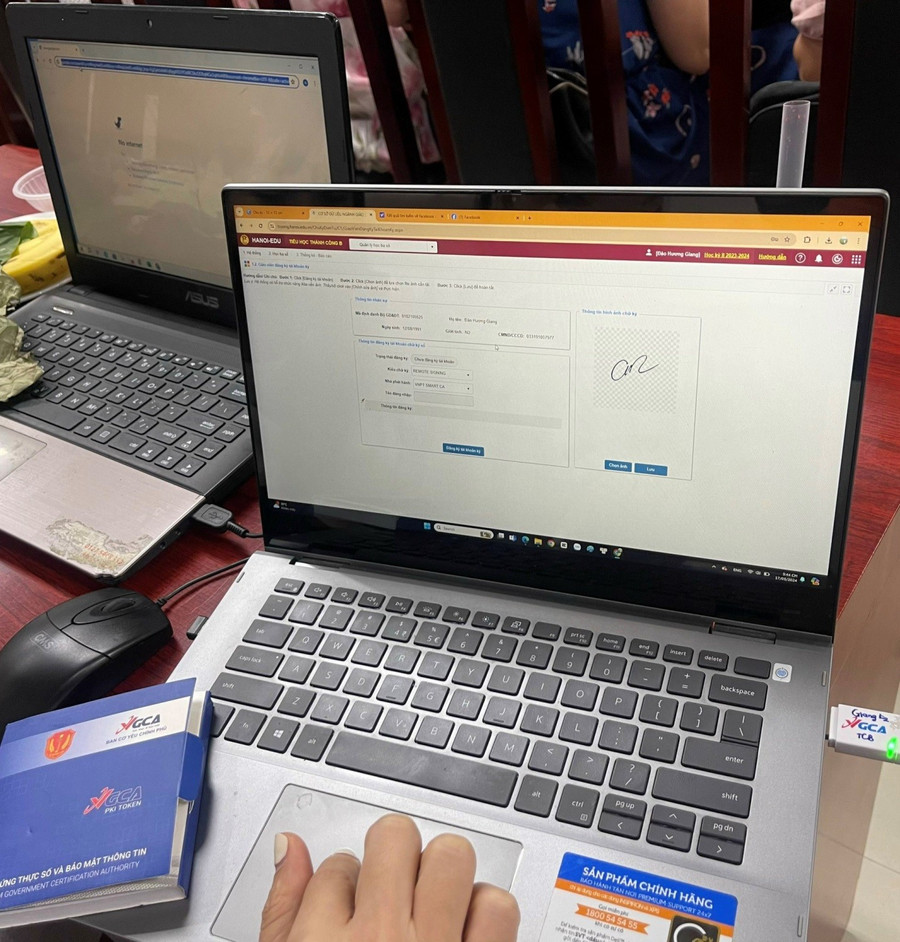 Sở GD&ĐT Hà Nội đã triển khai thí điểm học bạ số cho các khối lớp 1, 2, 3 và 4 tại 100% các trường tiểu học trên địa bàn thành phố. image007.jpg