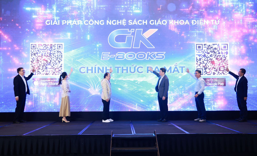 Ra mắt Giải pháp công nghệ sách giáo khoa điện tử GK eBooks.