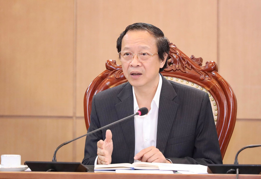 Thứ trưởng Thường trực Phạm Ngọc Thưởng phát biểu tại cuộc họp. tt-pham-ngoc-thuong.jpg