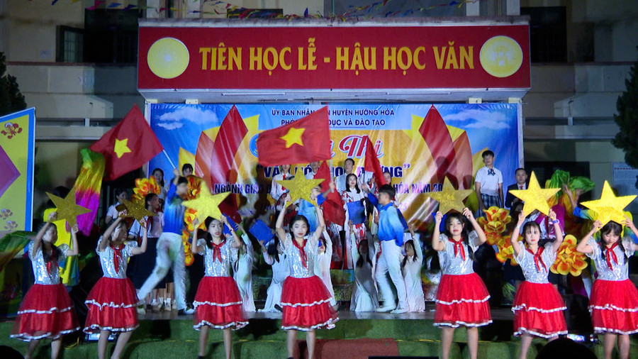 Hội thi Văn hóa học đường tổ chức tại 4 cụm thi, thu hút 60 đơn vị tham gia. 802baeeda9ce189041df.jpg