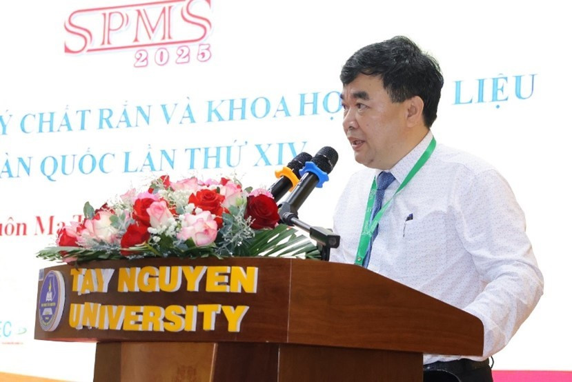 PGS.TS Lê Đức Niêm phát biểu. (Ảnh: TN) hthao4.jpg