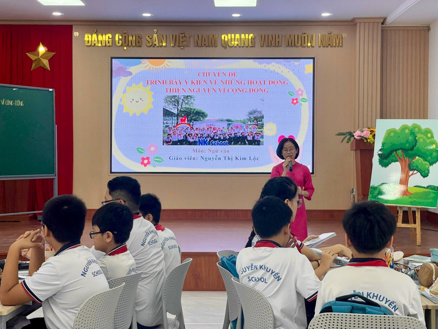 Cô giáo Nguyễn Thị Kim Lộc hướng dẫn MM886 slot game, bắn cá, lô đề, đá gà tìm hiểu chuyên đề nk1.jpg