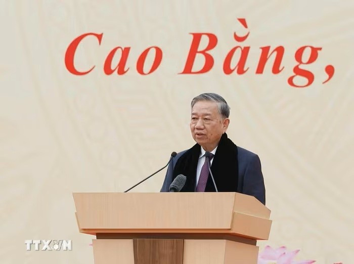 Tổng Bí thư Tô Lâm nói chuyện với nhân dân các 1MM88.com tỷ lệ kèo World Cup 2026 tỉnh Cao Bằng. (Ảnh: Thống Nhất/TTXVN) tong-bi-thu-to-lam-cao-bang-6.jpg