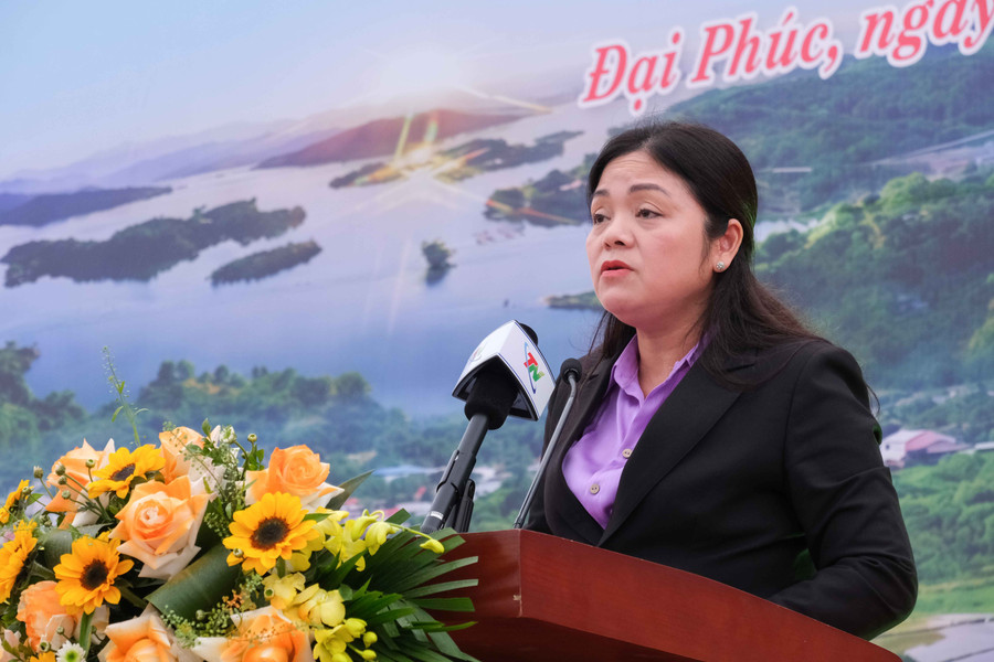 Phó Chủ tịch UBND tỉnh Thái Nguyên Nguyễn Thị Loan phát động Tết trồng cây năm 2026. thai-nguyen-trong-cay-4.jpg
