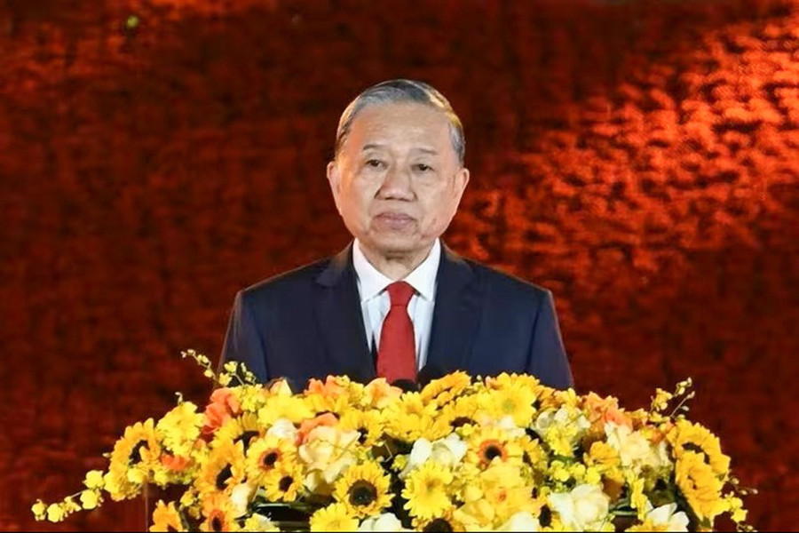 Tổng Bí thư Tô Lâm phát biểu tại chương trình. tong-bi-thu.jpg