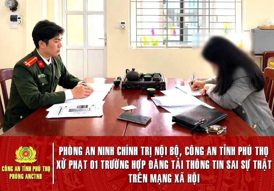 Bà Đ.T.L làm việc với cơ quan 88MM88 kèo WC hôm nay. (ảnh: 88MM88 kèo WC hôm nay tỉnh Phú Thọ).