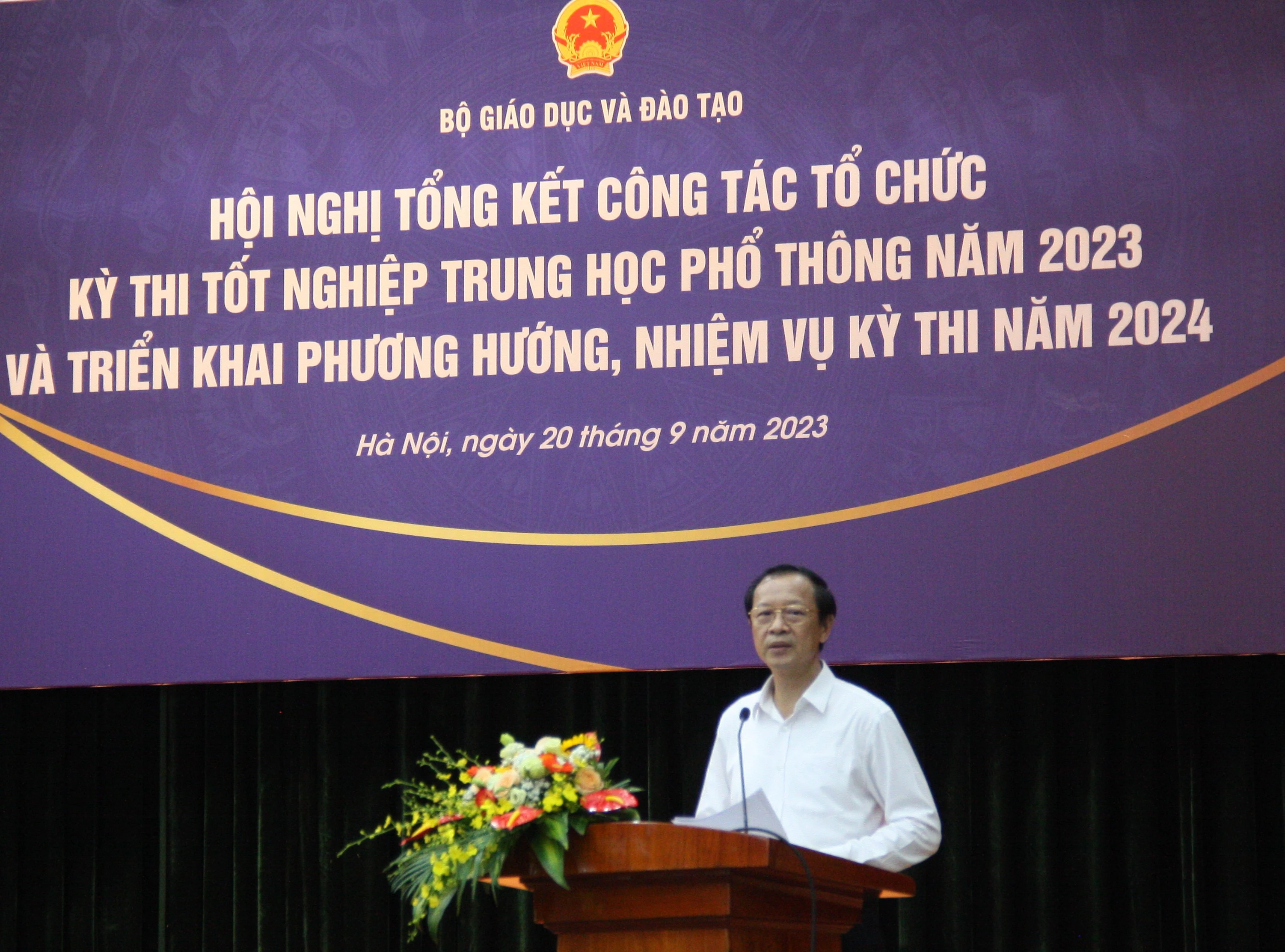 Thứ trưởng Bộ GD&ĐT Phạm Ngọc Thưởng phát biểu khai mạc Hội nghị. Thứ trưởng Bộ GD&ĐT Phạm Ngọc Thưởng phát biểu khai mạc Hội nghị.