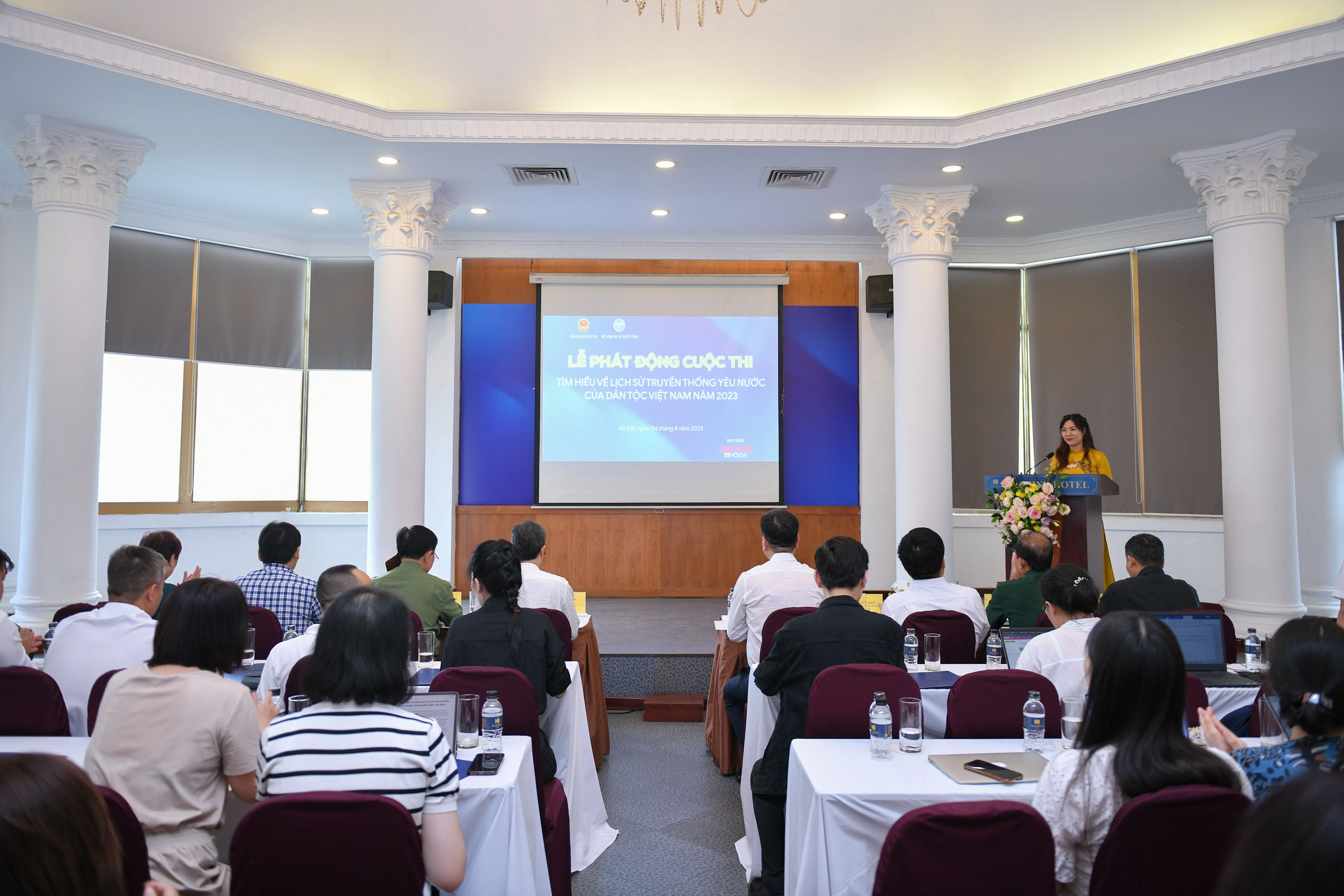 Quang cảnh Lễ phát động cuộc thi.