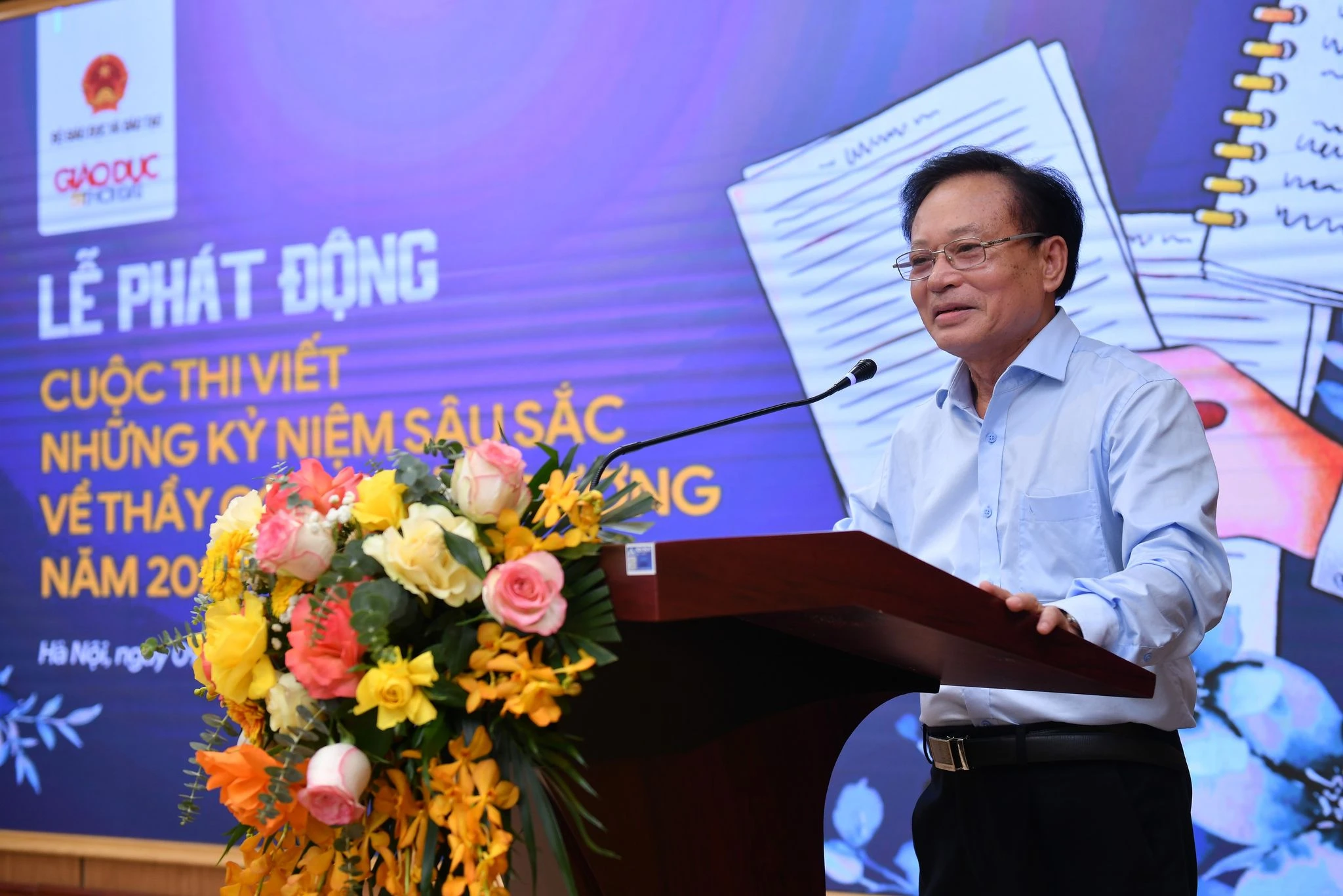 Thiếu tướng, nhà văn Nguyễn Hồng Thái: "Cuộc thi có thể không phải để thi thố về văn chương mà là cuộc ghi chép lại những điều tử tế, hy sinh có thực trong đời sống của MM88b nhà cái, giáo dục". Thiếu tướng, nhà văn Nguyễn Hồng Thái: "Cuộc thi có thể không phải để thi thố về văn chương mà là cuộc ghi chép lại những điều tử tế, hy sinh có thực trong đời sống của MM88b nhà cái, giáo dục".