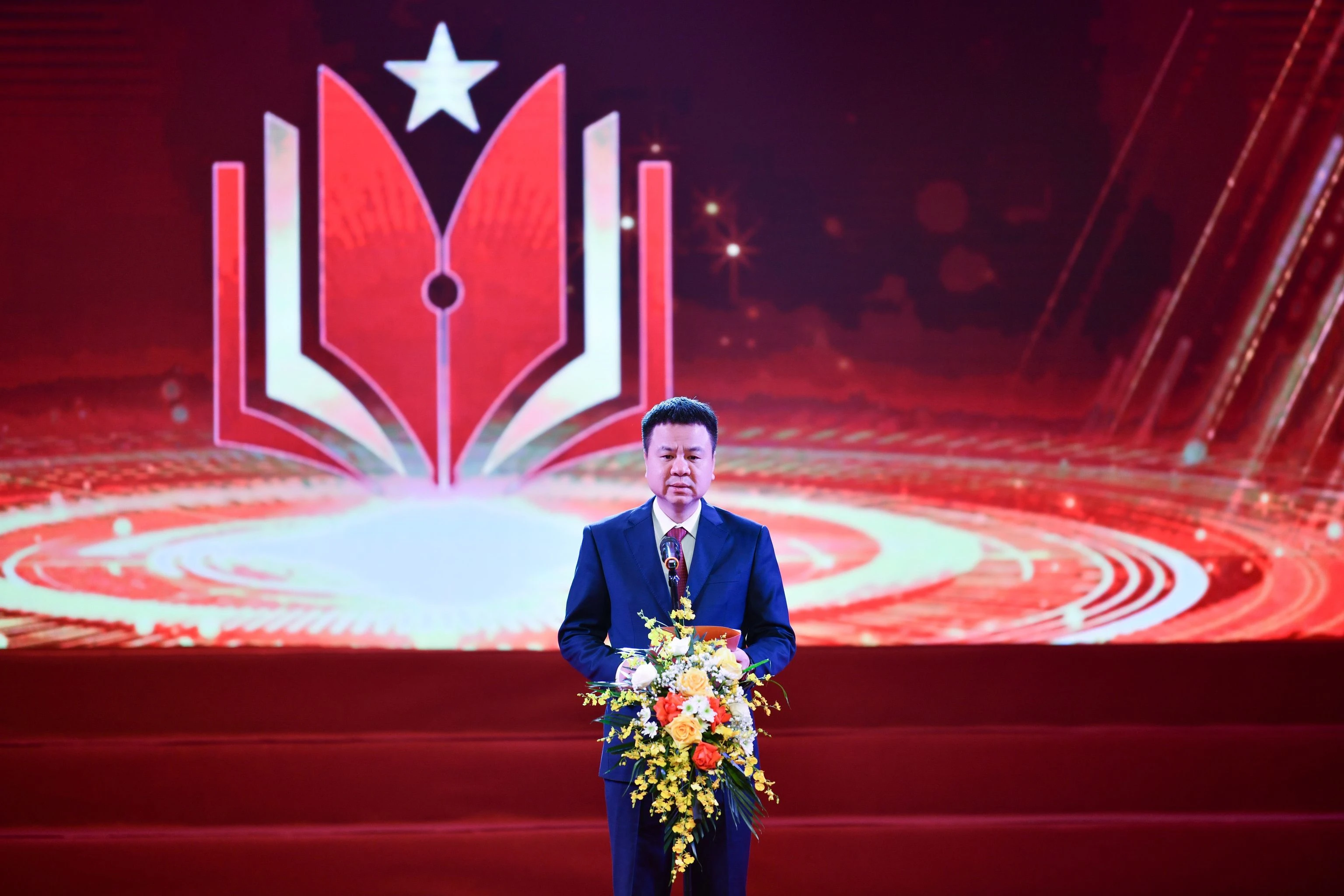 Nhà báo Triệu Ngọc Lâm, Tổng Biên tập Báo Giáo dục và Thời đại.