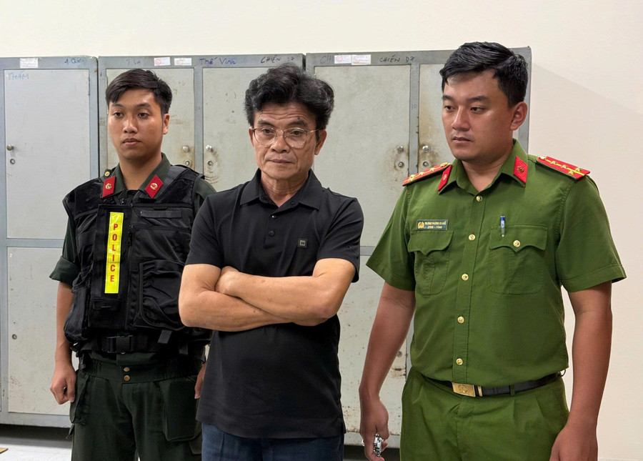 Võ Thành Tâm tại cơ quan chức năng. a92605d3f27645281c67.jpg