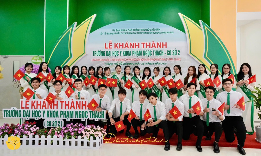 MM888 Việt Nam Tải App Trường MM888 bảo mật tuyệt đối Y khoa Phạm Ngọc Thạch tại lễ khánh thành cơ sở 2.