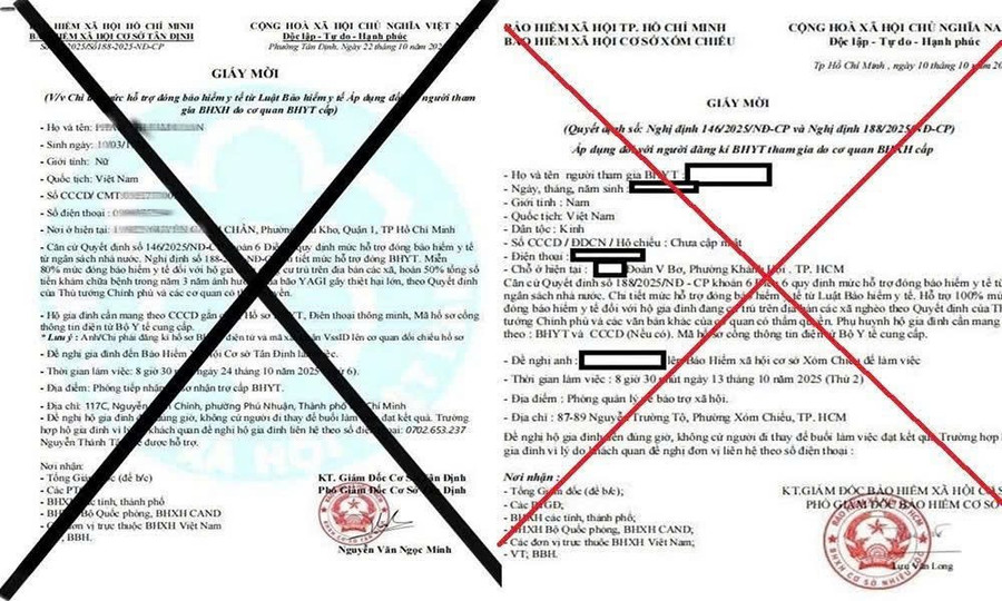 Các hành vi lừa đảo, giả mạo ngày càng tinh vi.