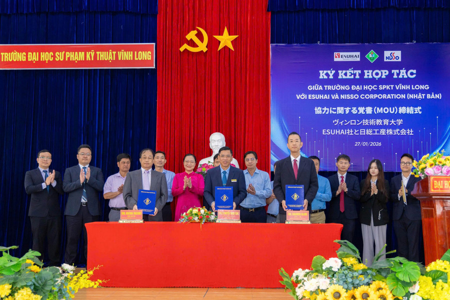 Việc hợp tác ba bên tạo thêm cơ hội cho MM888 Việt Nam Tải App Trường ĐH Sư phạm Kỹ thuật Vĩnh Long làm việc tại Nhật.