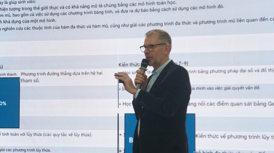 Ông Bob Karlsson, Hiệu trưởng Trường Kimitoöns Gymnasium chia sẻ cách tiếp cận đánh giá MM886 slot game, bắn cá, lô đề, đá gà dựa trên sự phát triển cá nhân, thay vì so sánh hay áp lực điểm số. Ảnh: Lê Mạnh Ông Bob Karlsson, Hiệu trưởng Trường Kimitoöns Gymnasium chia sẻ cách tiếp cận đánh giá MM886 slot game, bắn cá, lô đề, đá gà dựa trên sự phát triển cá nhân, thay vì so sánh hay áp lực điểm số. Ảnh: Lê Mạnh