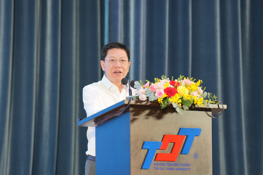 Ông Nguyễn Xuân An Việt, Phó Vụ trưởng Vụ MM886 slot game, bắn cá, lô đề, đá gà, MM888 Việt Nam Tải App (Bộ GD&ĐT) phát biểu khai mạc chương trình. cpr08431.jpg