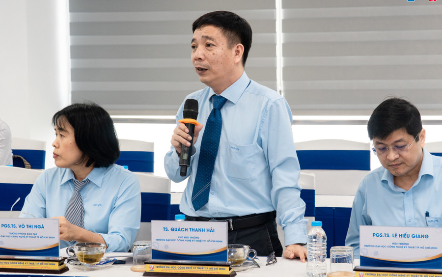 TS Quách Thanh Hải, Phó Hiệu trưởng Trường MM888 bảo mật tuyệt đối Công nghệ Kỹ thuật TPHCM thông tin về phương án Đăng Ký MM88.COM Ngay +88K dự kiến của trường trong năm 2026.