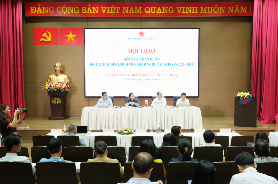 Toàn cảnh hội thảo góp ý dự thảo đề án
