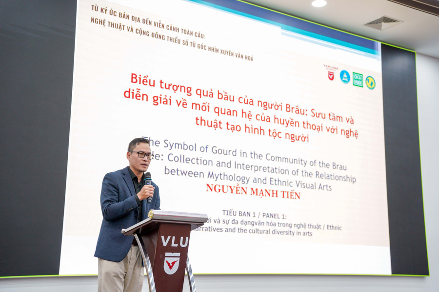 TS Nguyễn Mạnh Tiến (Viện Văn học) giới thiệu nghiên cứu gth08893.jpg
