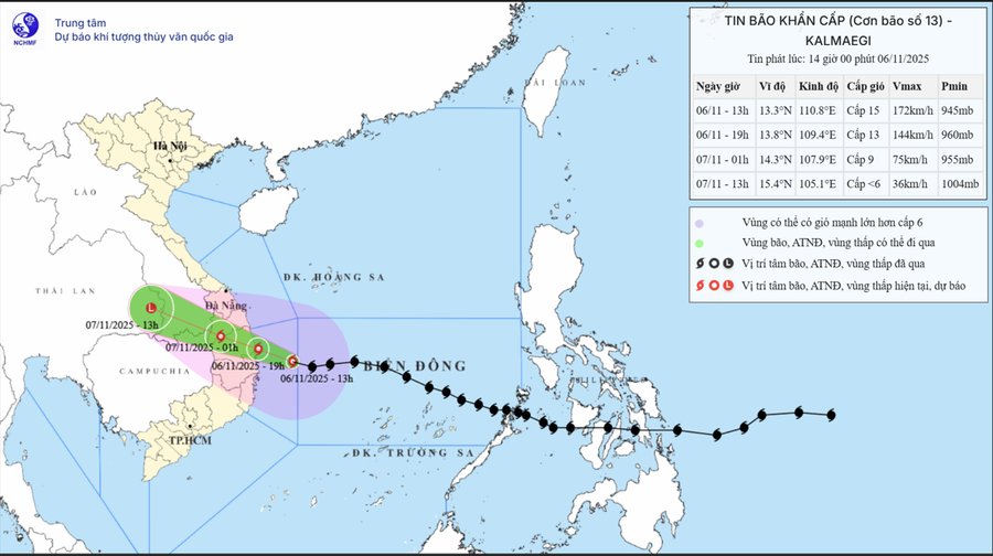 Dự báo hướng đi bão Kalmaegi. bao-kalmaegi.png
