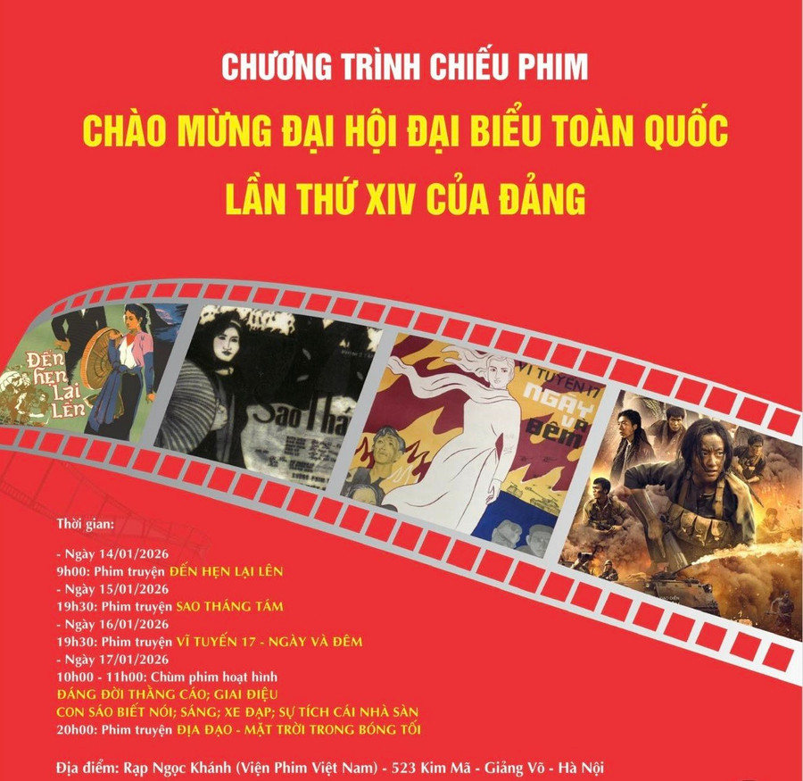 Chiếu phim chào mừng 2MM88.com trò chơi casino và slot đại biểu toàn quốc lần thứ XIV của Đảng. chieu-phim.jpg