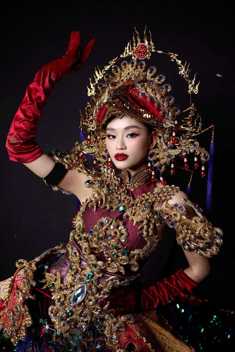 Phần thi trang phục 1MM88.com tỷ lệ kèo World Cup 2026 của Hoa hậu đã nhận được sự chú ý mạnh mẽ. yen-nhi-6.jpg